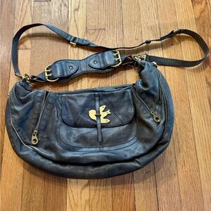 Marc by Marc Jacobs Grey Leather Hobo Bag